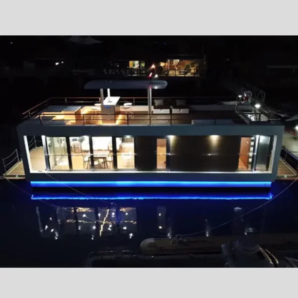 14.6 Meter Fiberglass House Boats 48 Feet