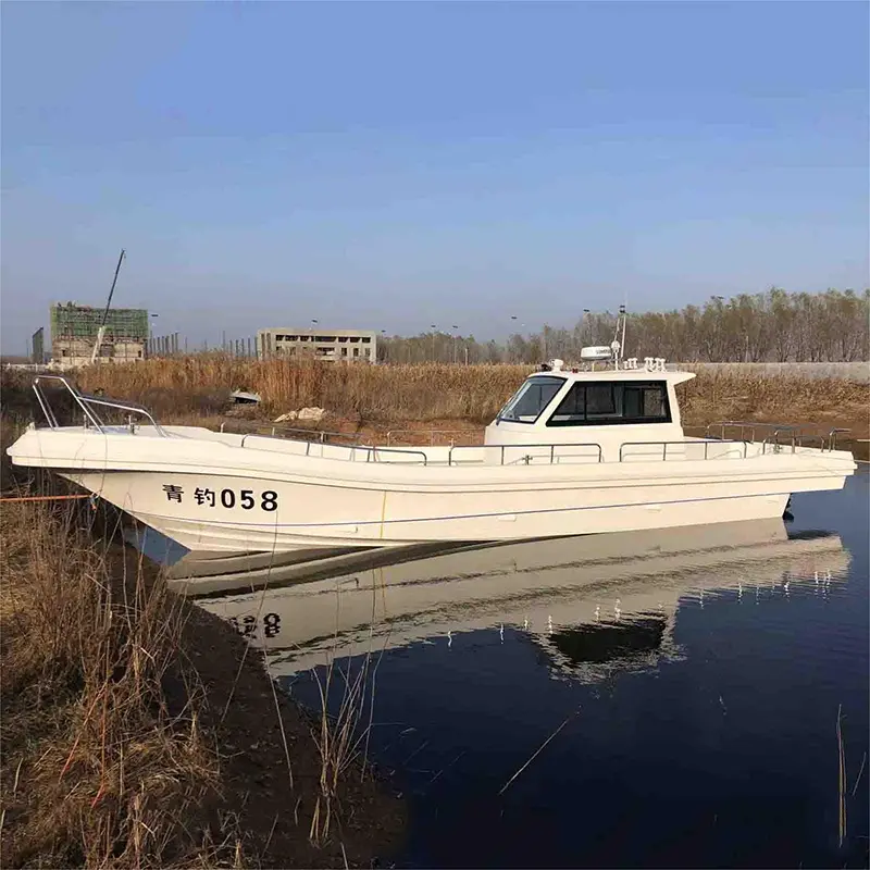 13meter 43 Feet Fiberglass Fishing Boat With Cabin