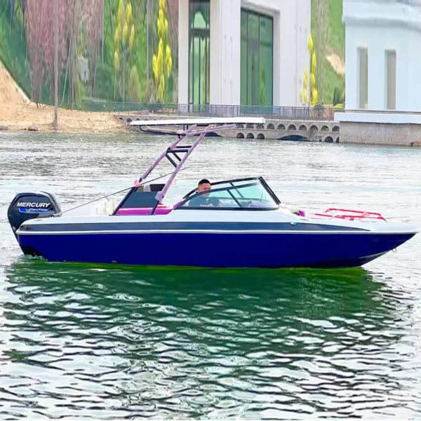 21 Feet Fiberglass Speed Boat 4